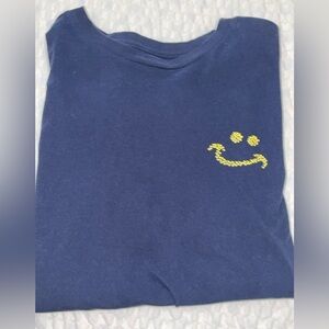 Men's Old Navy T-shirt Tennis ball smiley,  Size Small
